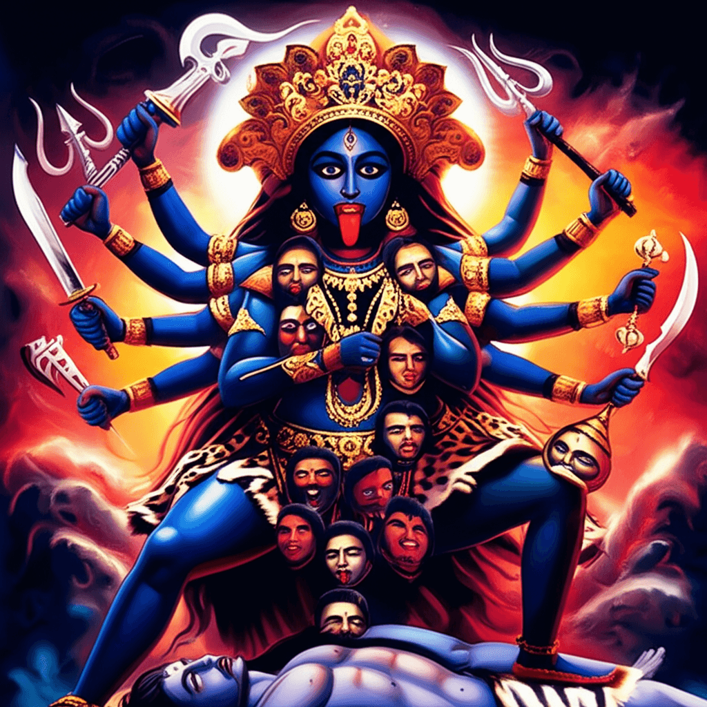 Kali, de machtige godin van tijd en vernietiging